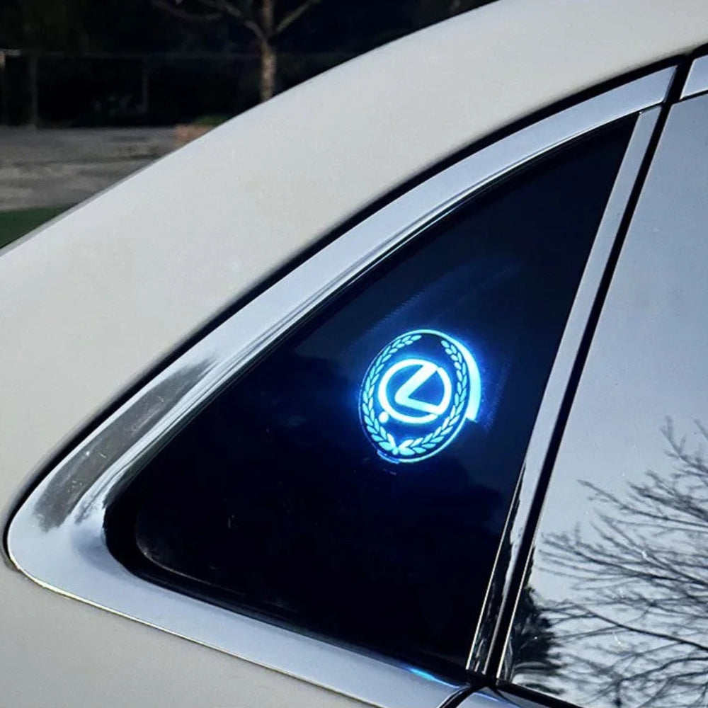 Nabíjateľné LED logo do auta – efekt neónového svetla