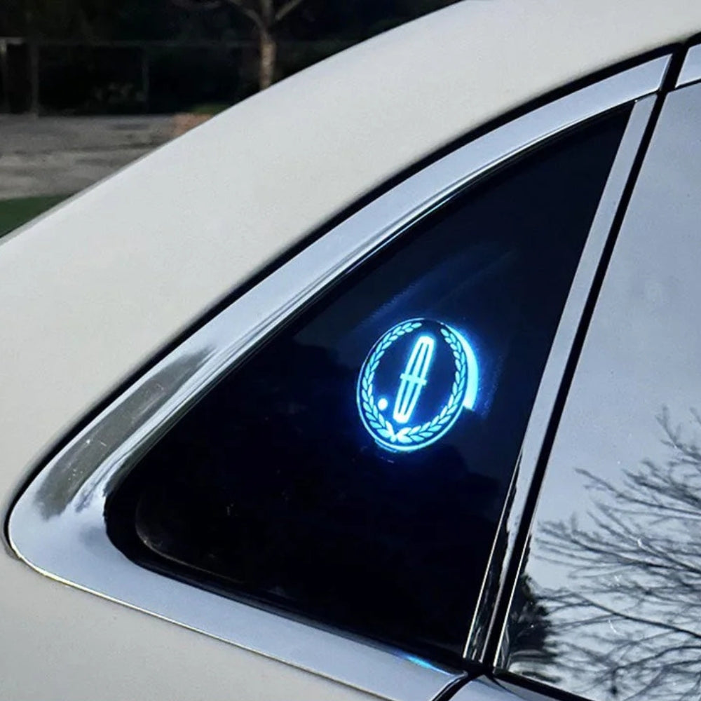 Nabíjateľné LED logo do auta – efekt neónového svetla